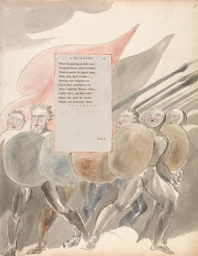 The Poems of Thomas Gray, Design 91 by William Blake